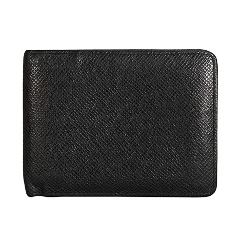 Slender Wallet Taiga Leather 